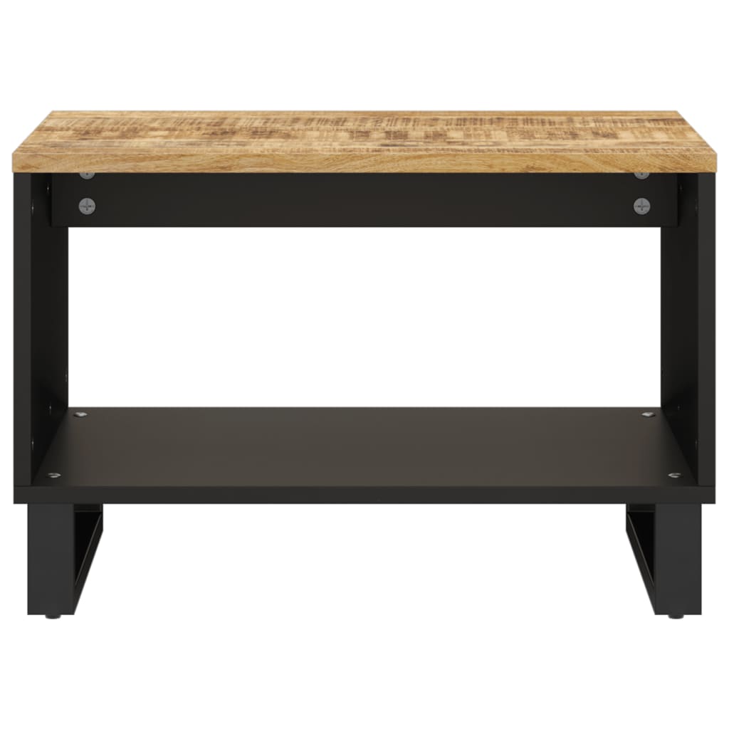 Mesa De Centro De Madera Maciza Mango 60x50x40 Cm_1