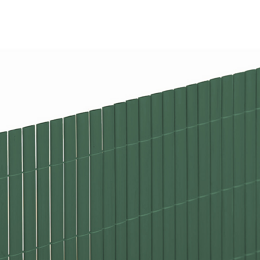 Cañizo Pvc Lite D/c 16mm Verde - Perfecto Para Tus Espacios Exteriores - 1,5x3 M_1