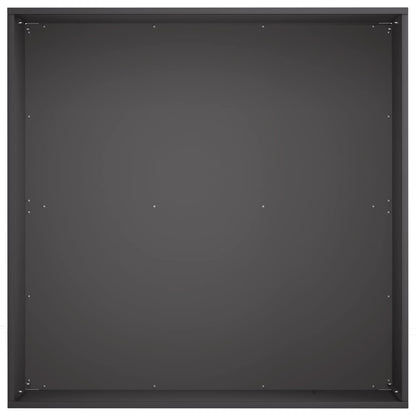 Macetero De Jardín 2 Uds. Negro 60 X 60 X 30 Cm_4