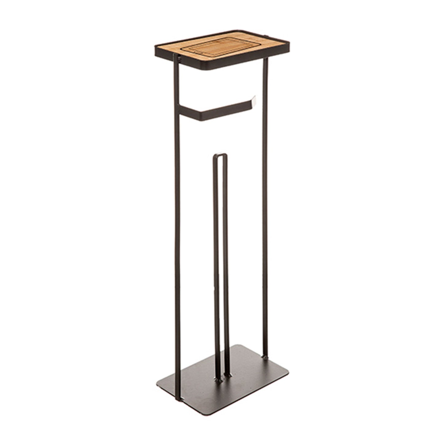 Wellhome - Soporte Para Papel Higiénico, Con Reserva Y Sporte Para Teléfono_0