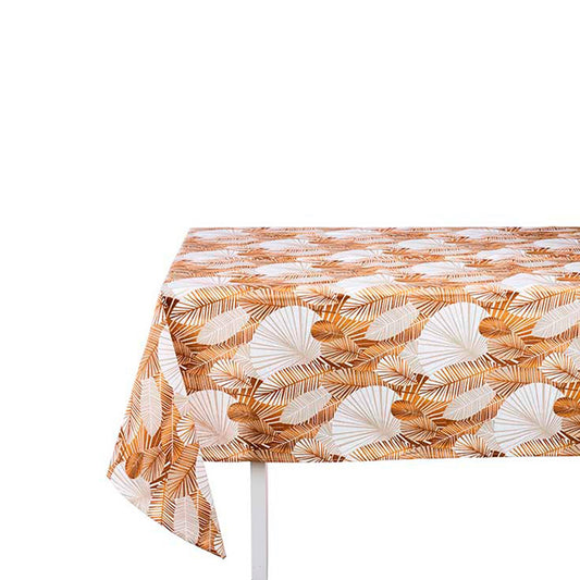 Mantel Loneta Antimanchas 140x180cm Hoja Colección Kinvara_0