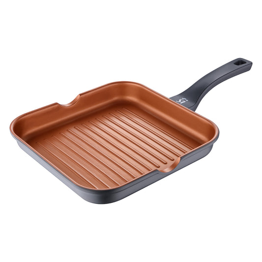 Sartén Grill Antiadherente Ø28cm Bronze San Ignacio_0
