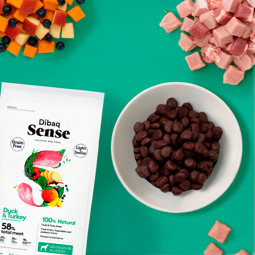 Dibaq Sense Grain Free Pato Y Pavo Light Or Senior_2