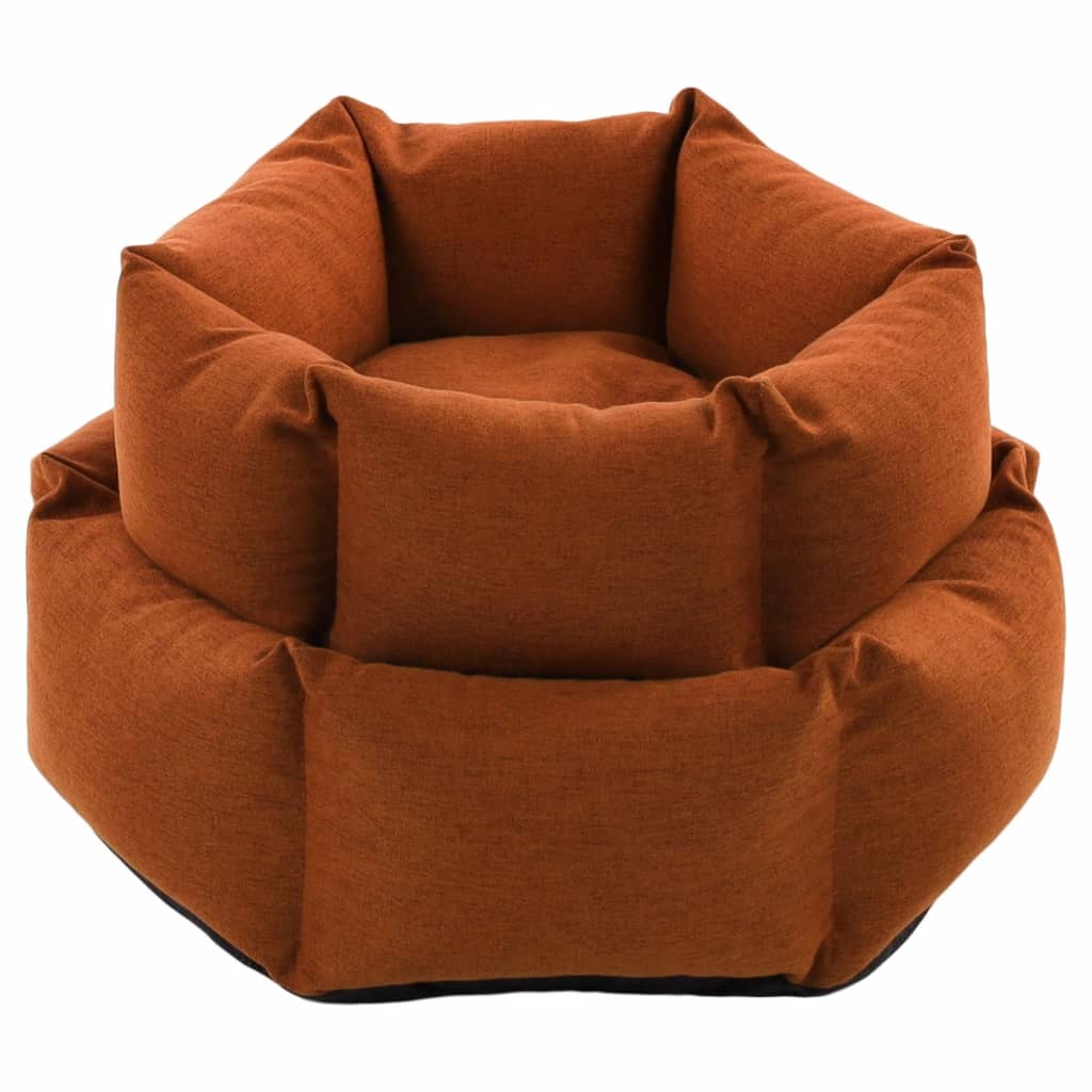 Flamingo Cama Perros Con Cremallera Ziva Hexagonal Terracota 50x18 Cm / Vetonek_4
