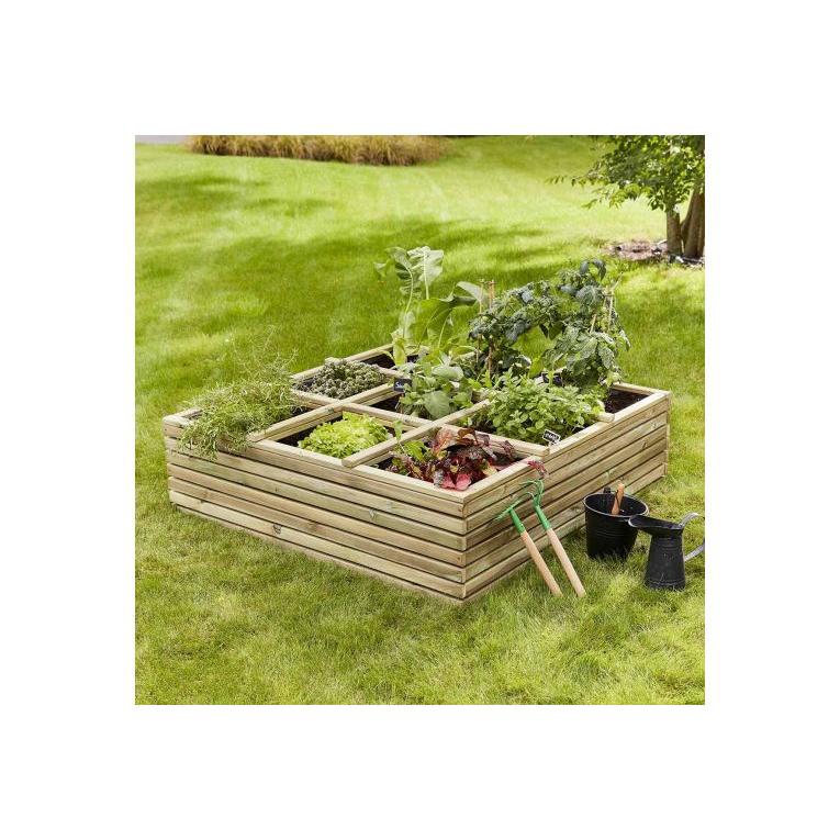 Huerto Cuadrado Basil Horizon 120