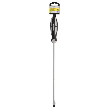 Destornillador Plano Estampado Acero S2 Mango Tpr Bimaterial. Medida 1,6 X Ø 9,0 X 300 Mm.  Din5265_3