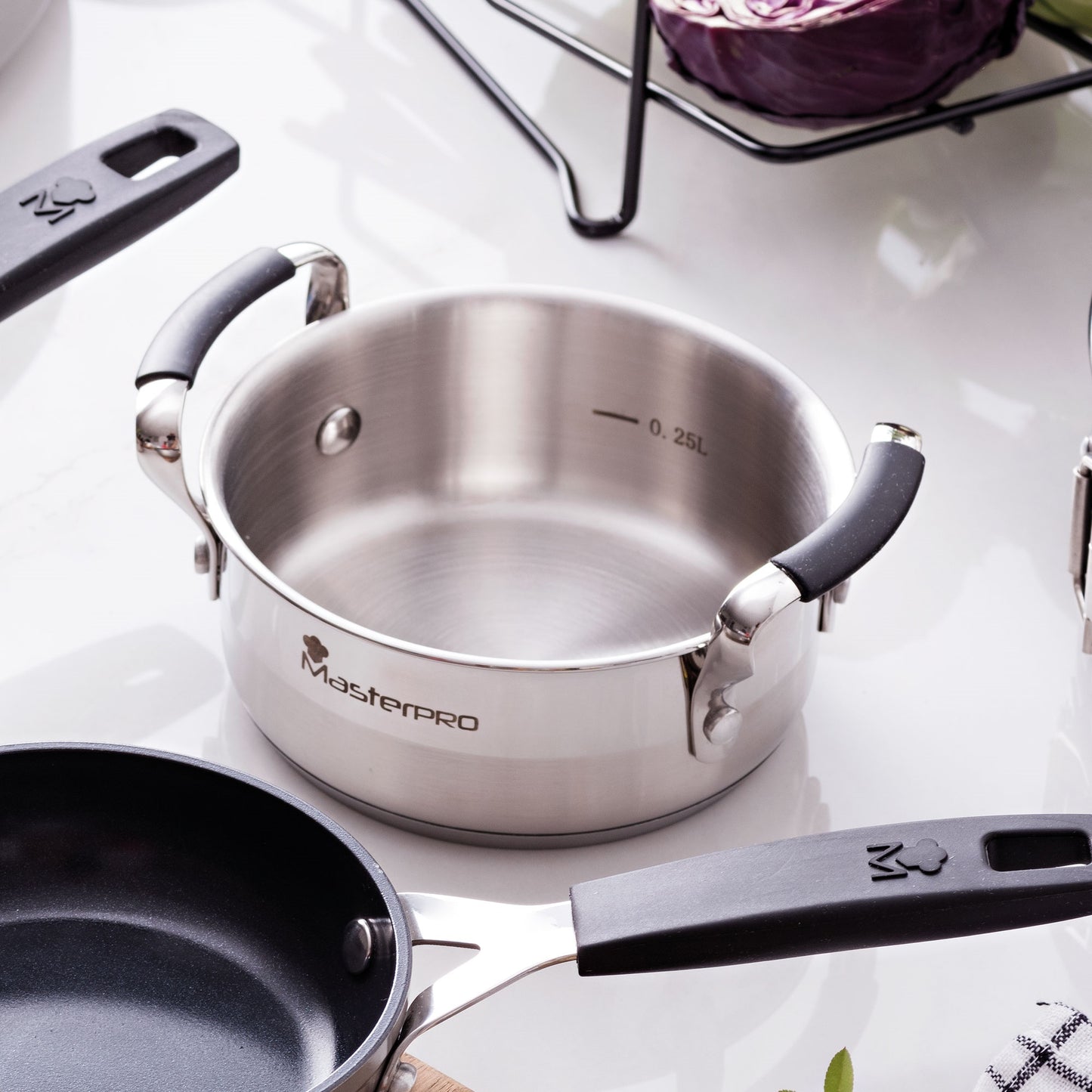 Cacerola 12cm Acero Inox Inducción