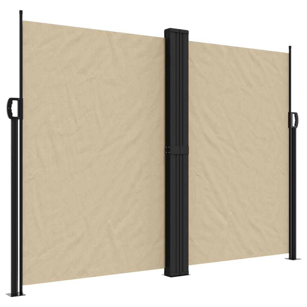 Vidaxl Toldo Lateral Retráctil Beige 180x1000 Cm_0