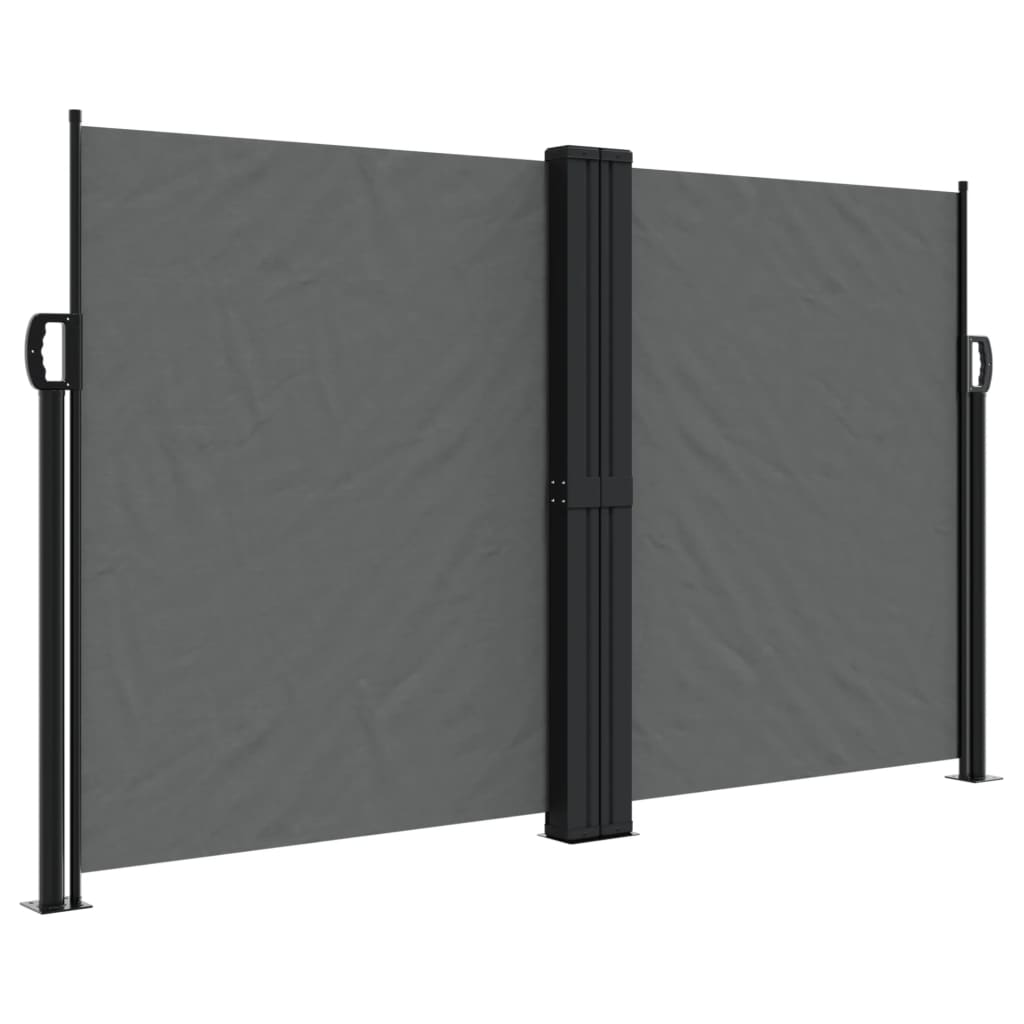 Toldo Lateral Retráctil Gris Antracita 140x1000 Cm_0