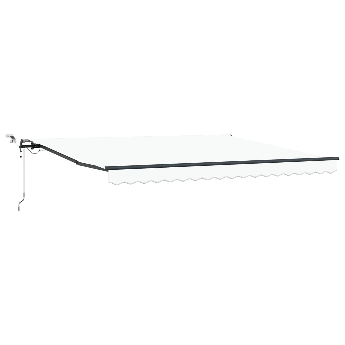 Toldo Retráctil Blanco 400 X 350 Cm Poliéster_0
