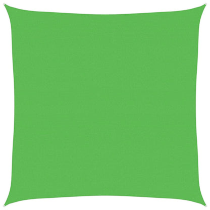 Vidaxl Toldo De Vela Hdpe Verde Claro 160 G/m² 7x7 M_0
