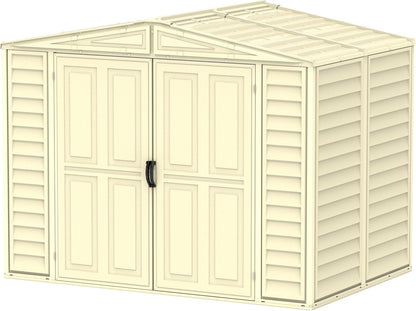 Duramax - Caseta Jardín - Duramate 8x6 - Resina Pvc - Color Marfil_0