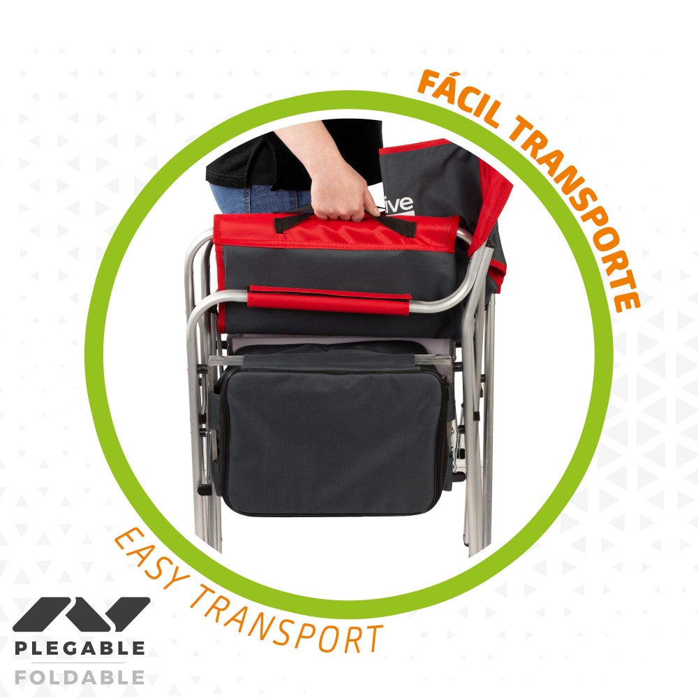 Silla Camping Director C/mesa Y Bolsa Térmica Aktive_4