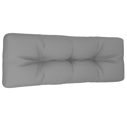 Vidaxl Cojín Para Sofá De Palets Tela Gris 120x40x12 Cm_0