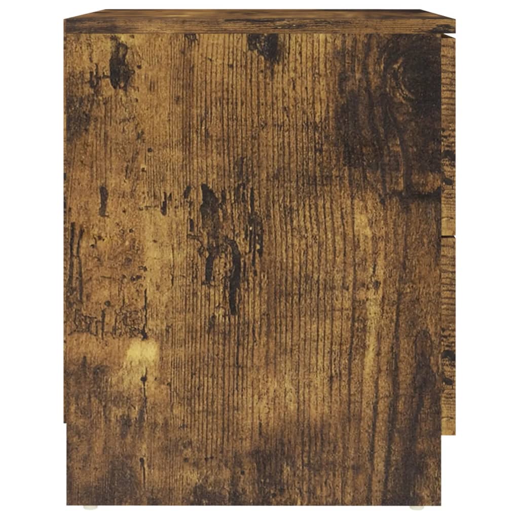 Mesitas Noche 2 Uds Madera Ingeniería Roble Ahumado 40x40x50 Cm_3