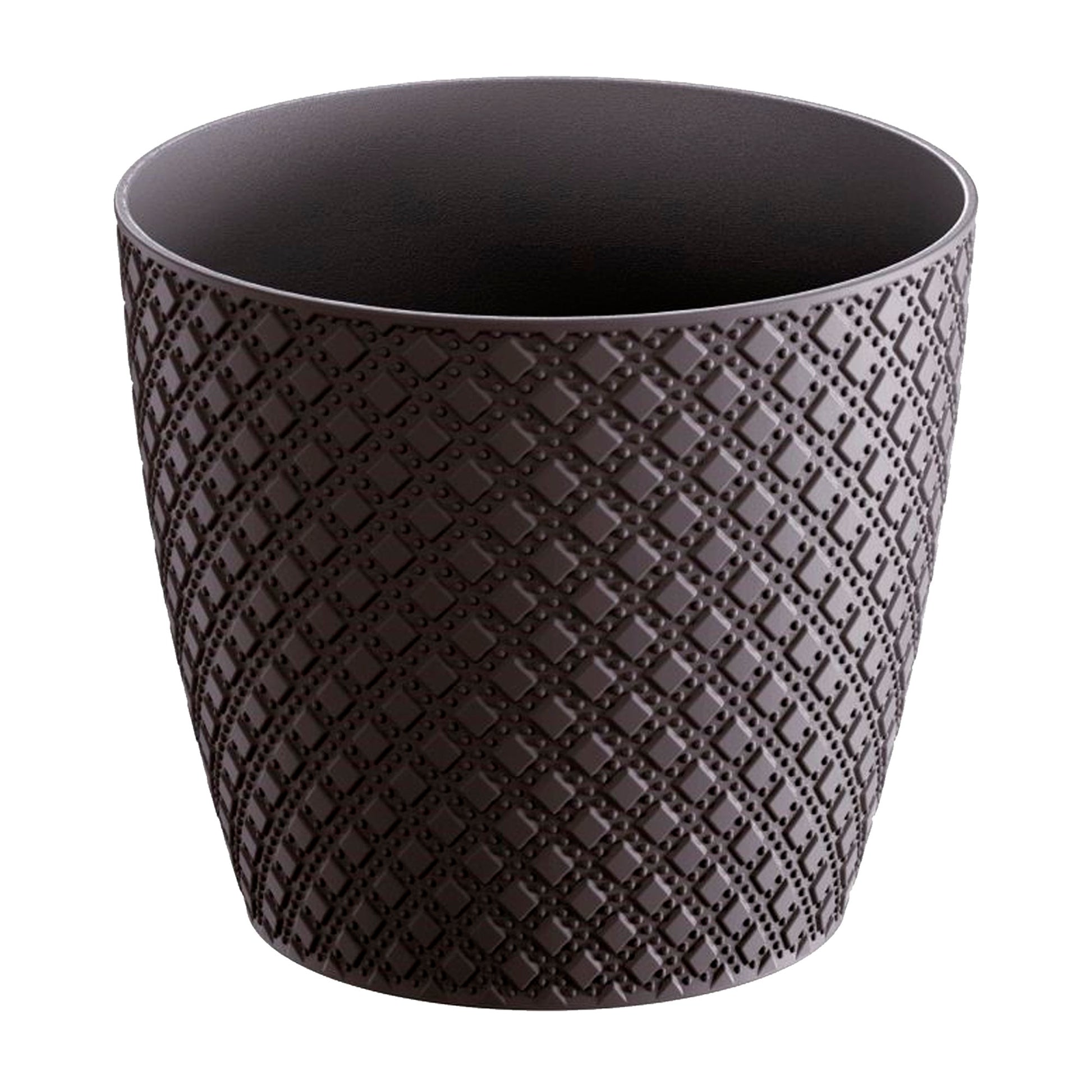 Maceta Orient 1l., Dimensiones (mm) 128x128x112, Color Antracita_0