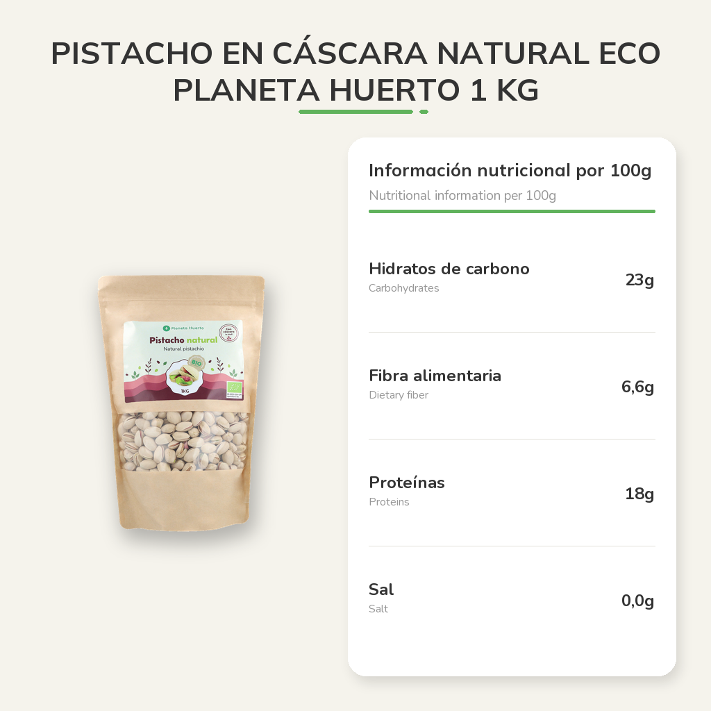 Información nutricional