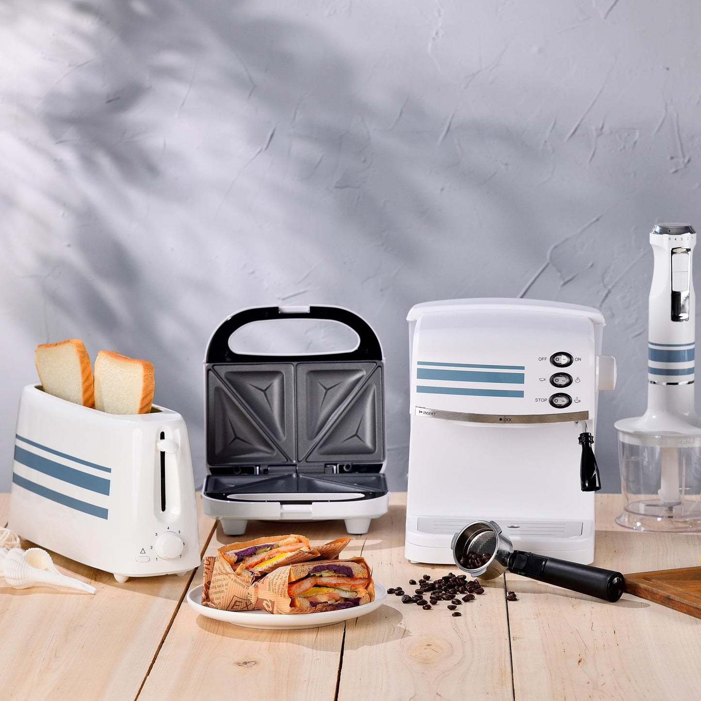 Tostadora Para 2 Rebanadas Noia Con 7 Velocidades 700w Bergner_2