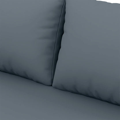 Outsunny Conjunto De Jardín De Ratán De 3 Piezas Respaldo Ajustable Gris_3