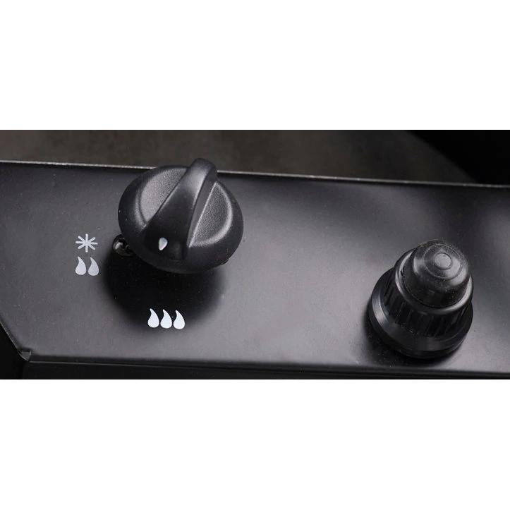 Estufa portátil a gas Provence negro 3,4 kW Fireside