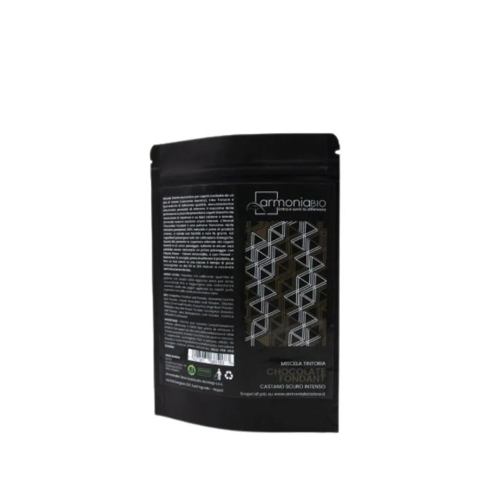 Henna Castaño Oscuro Intenso Chocolate Fondant Armoniabio 100g_0