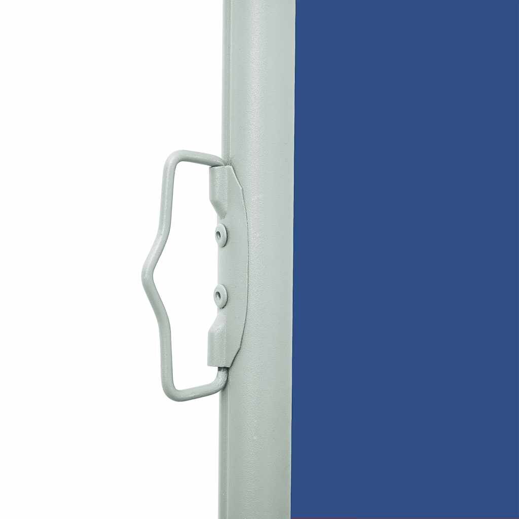 Vidaxl Toldo Lateral Retráctil Para Patio Azul 600x160 Cm_4