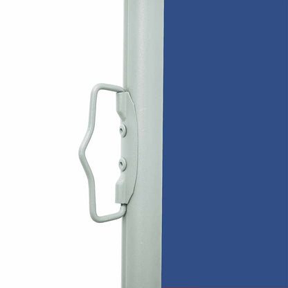 Vidaxl Toldo Lateral Retráctil Para Patio Azul 600x160 Cm_4