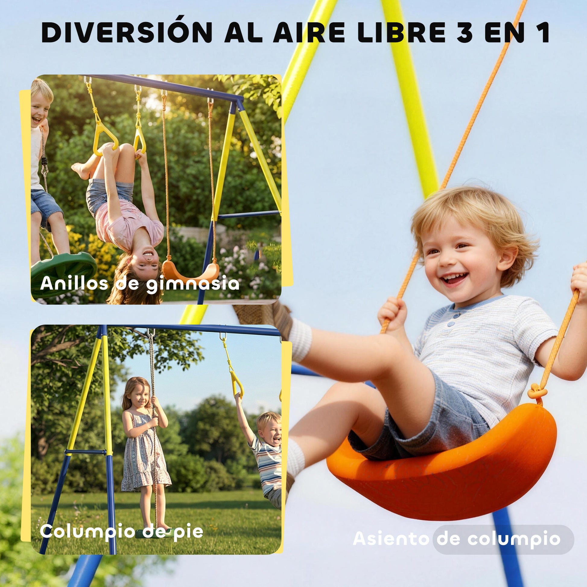 Aiyaplay Columpio Infantil 3 En 1_3