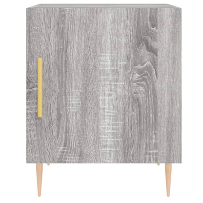 Mesitas Noche 2 Uds Madera Ingeniería Gris Sonoma 40x40x50 Cm_4