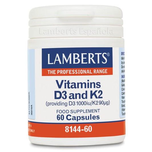 Vitamina D 3 1000 Ui Y Vit K2  90 Ug, Lamberts