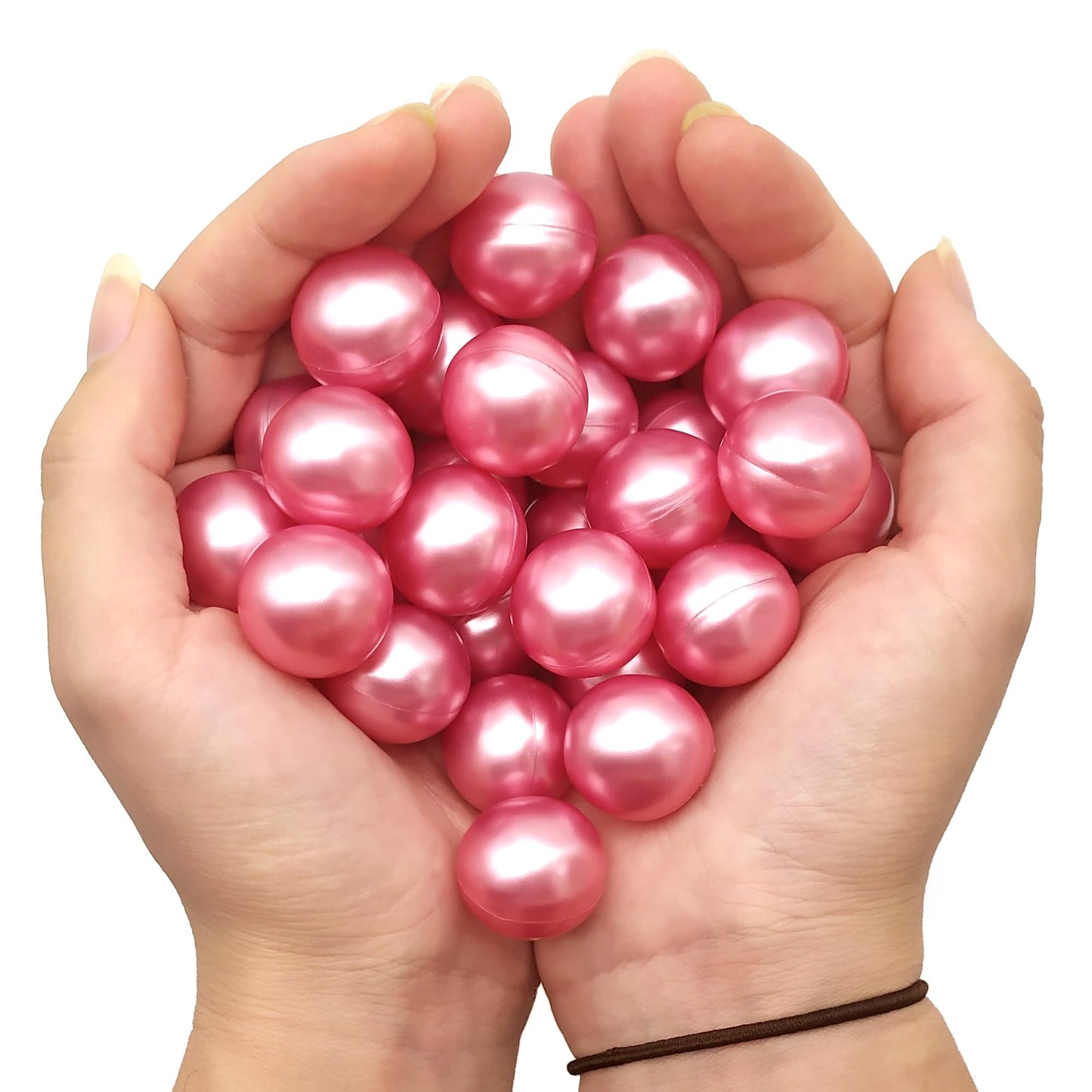 Bolsa Regalo 12 Perlas De Baño Aroma Rosas - Con Aceite De Soja - Hidrata, Suaviza Y Perfuma La Piel - Forma Bola_1