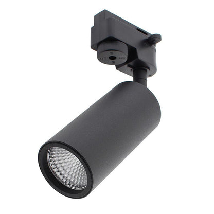 Foco Carril Monofásico Mini Cronolux Rail Led Negro 9w, Blanco Frío_4