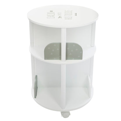 Well Home Librero Redondo Gris Infantil Ø40x59cm