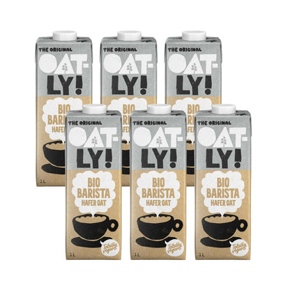 Pack 6 uds Bebida de Avena Barista BIO Oatly