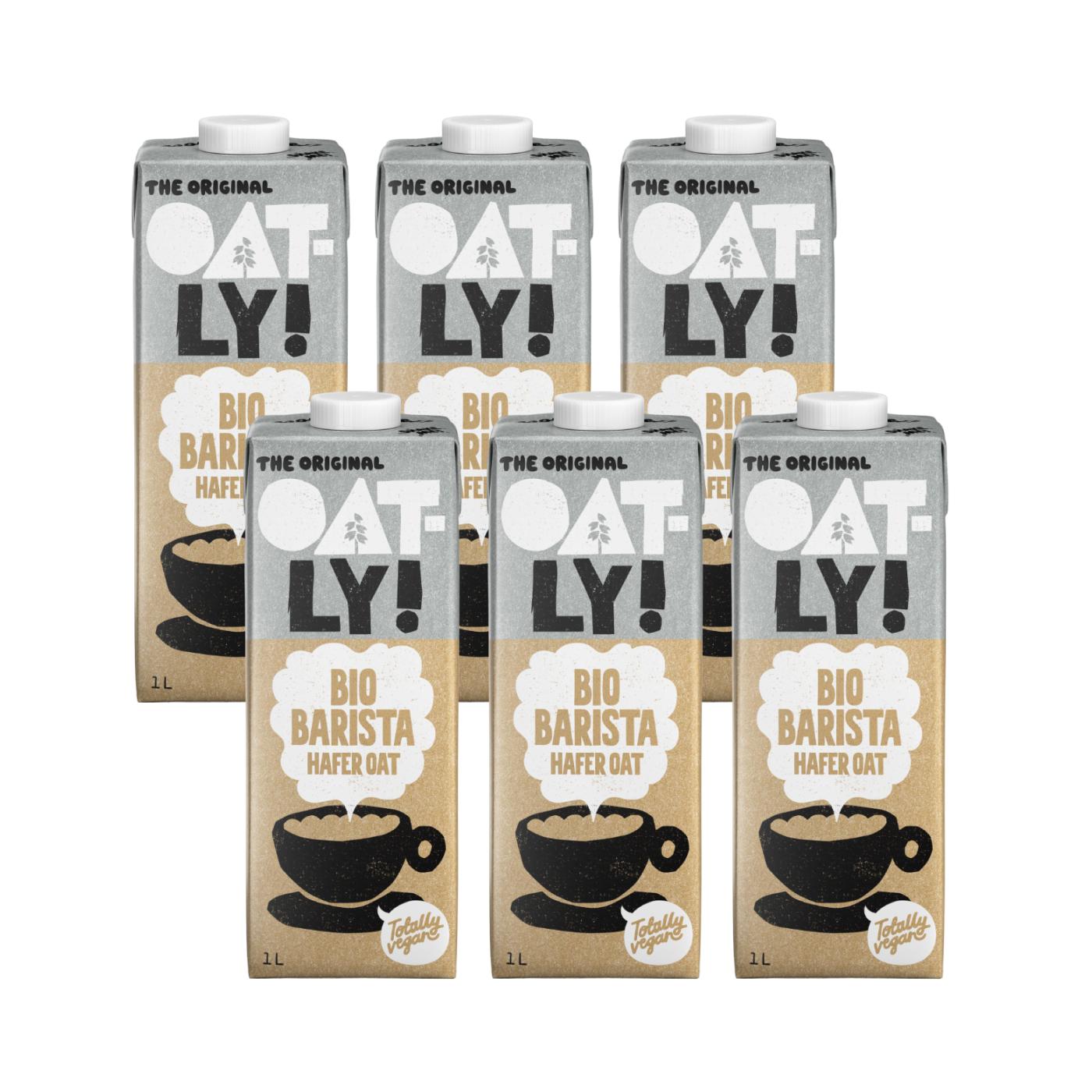 Pack 6 uds Bebida de Avena Barista BIO Oatly