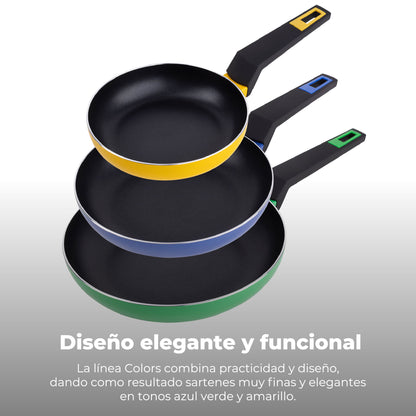 Set 12 Piezas, Batería De Cocina En Acero Inoxidable