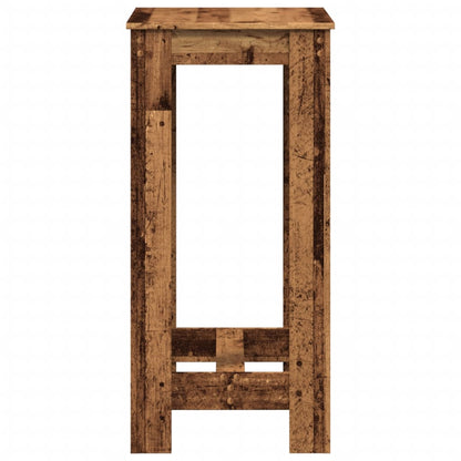 Mesa Alta De Bar Madera De Ingeniería Envejecida 51x50x103,5 Cm_3