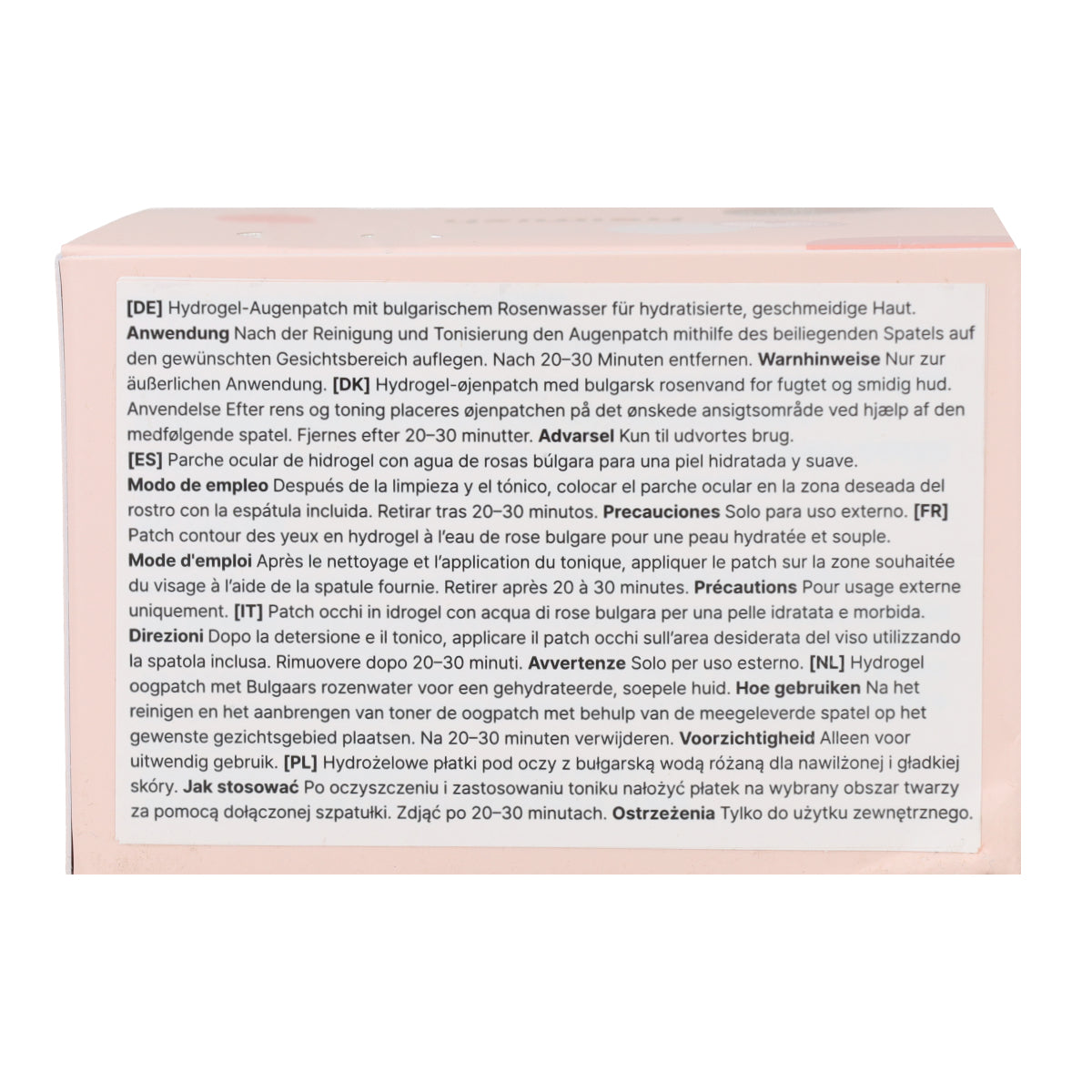 Bulgarian Rose Water Eye Patches Heimish 60pads