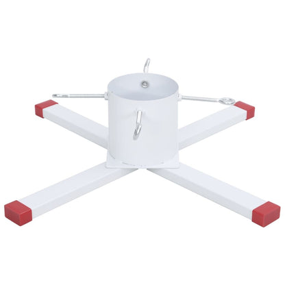 Vidaxl Soporte Para Árbol De Navidad Blanco 61x61x15,5 Cm_3