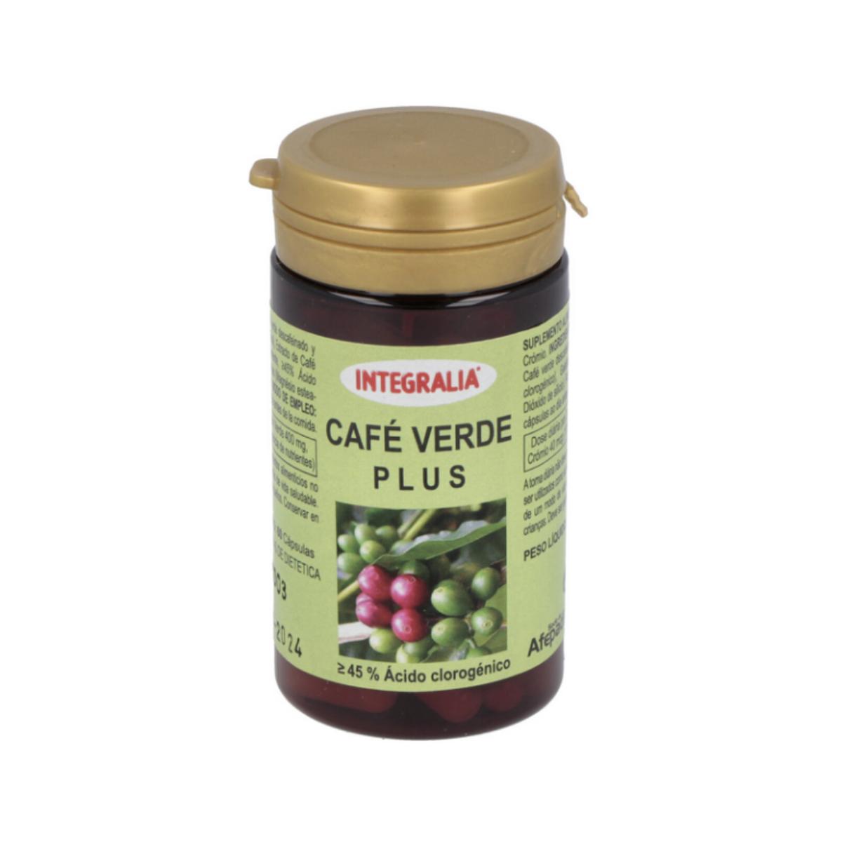 Café verde Plus Integralia, 60 cápsulas
