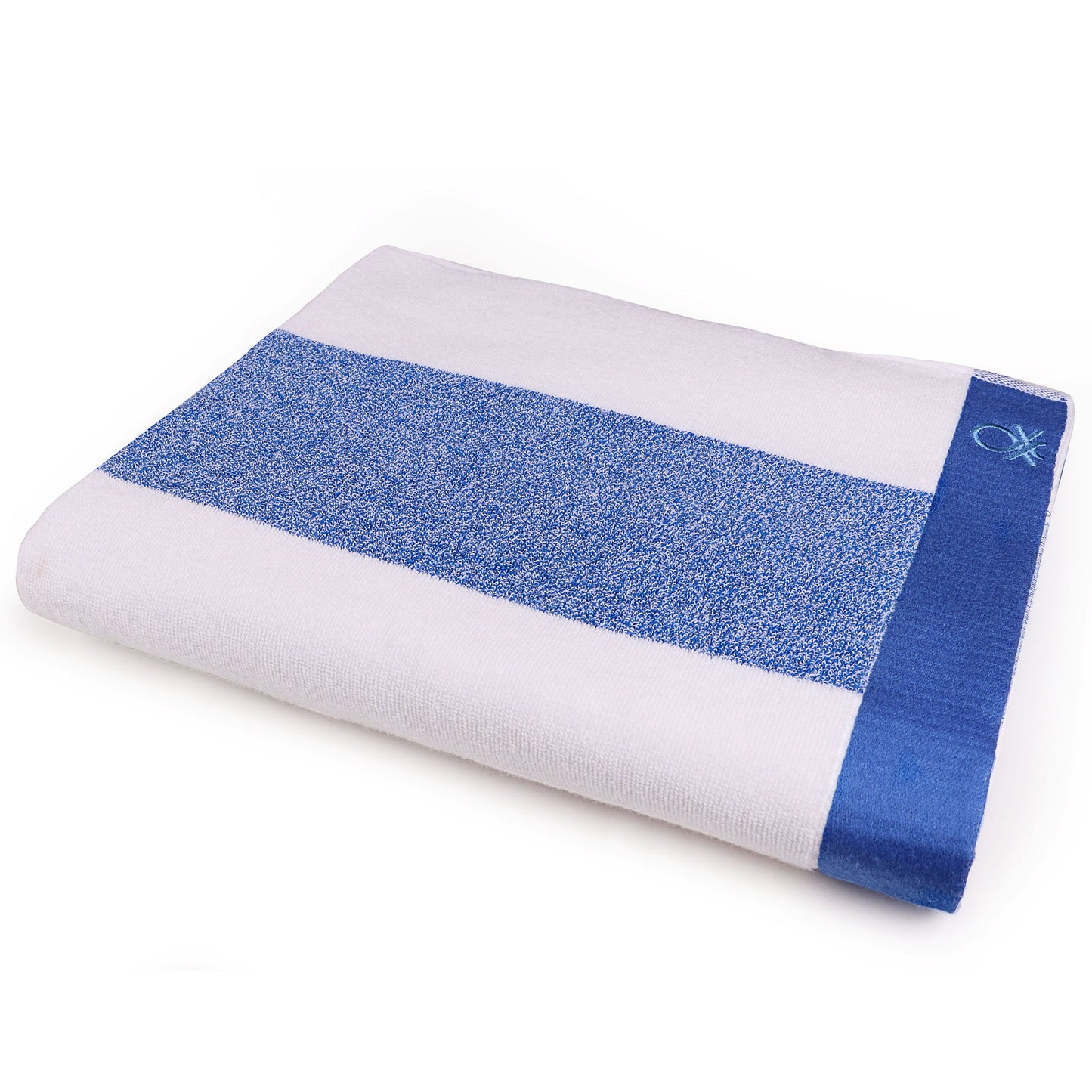 Toalla De Playa 90x160cm 450gsm Terry 100%algodon Azul Casa Benetton_4