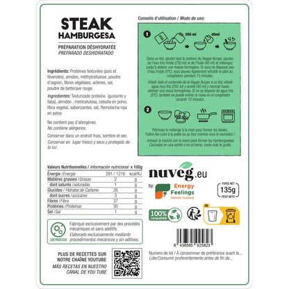 Veggie burger Nuveg 135 g