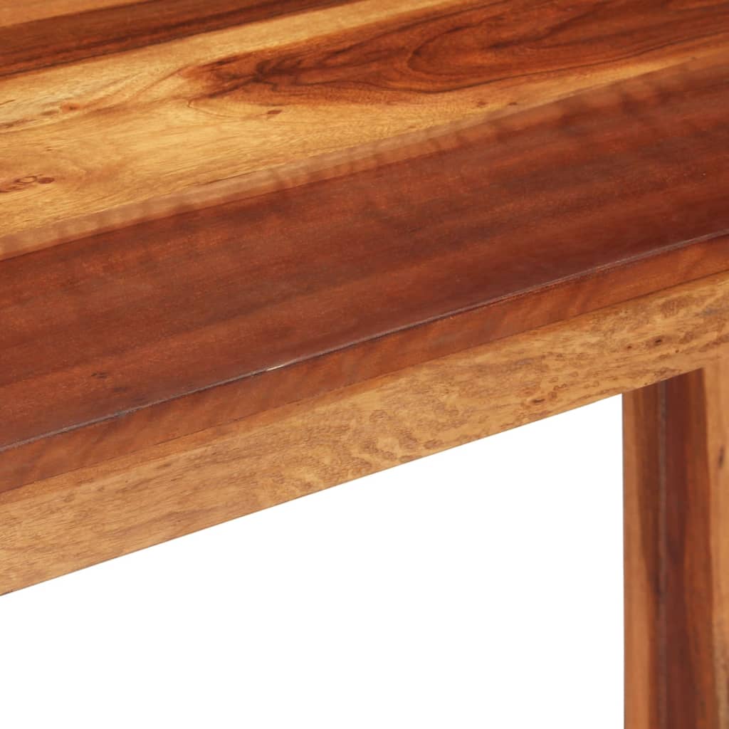 Mesa De Comedor Madera Maciza De Acacia 110x50x76 Cm_4
