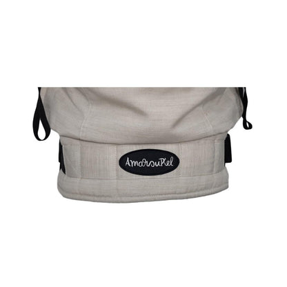 Mochila portabebés Amarsupiel color beige