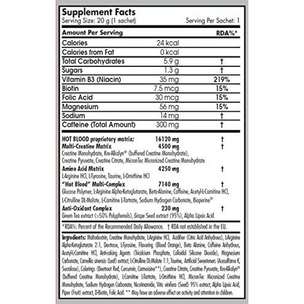 Hot Blood Hardcore 375 Gr Grosella Negra_1