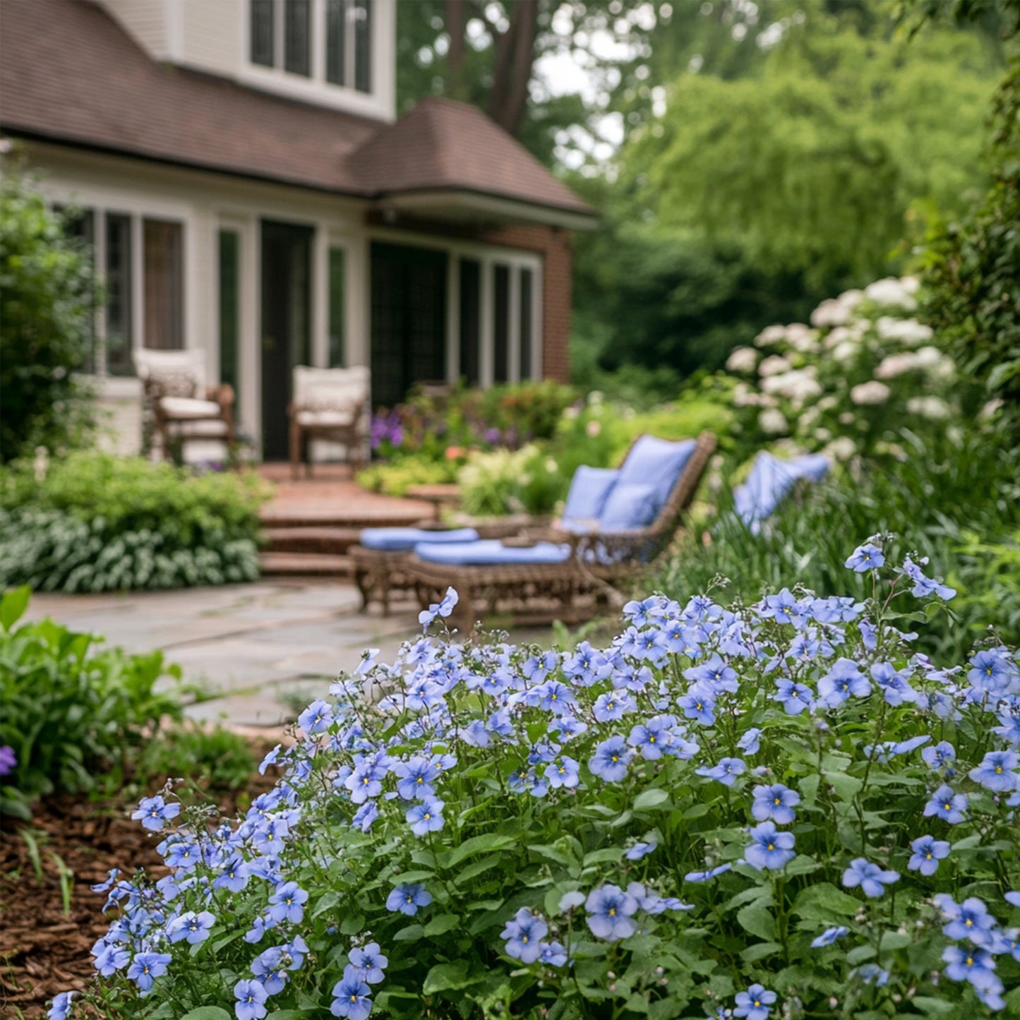 Jazmín Del Cielo - 3 Pzs - Plumbago Auriculata - Altura 25-40cm - ⌀9cm