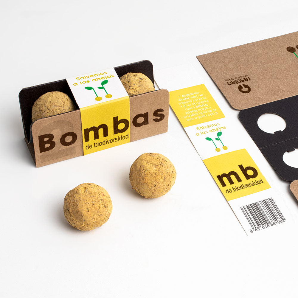 Bombas de Biodiversidad – Salvemos a las Abejas, Flores Melíferas para Polinizadores - Resetea_1