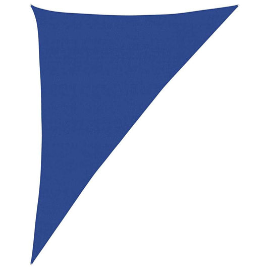 Vidaxl Toldo De Vela Triangular Hdpe Azul 160 G/m² 4x5x6,8 M_0