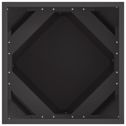 Jardinera Negro 40 X 40 X 40 Cm Acero_5