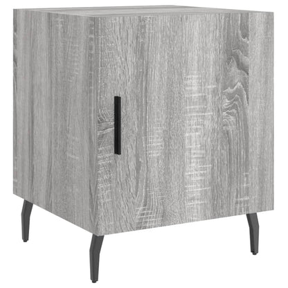 Mesitas Noche 2 Uds Madera Ingeniería Gris Sonoma 40x40x50 Cm_4